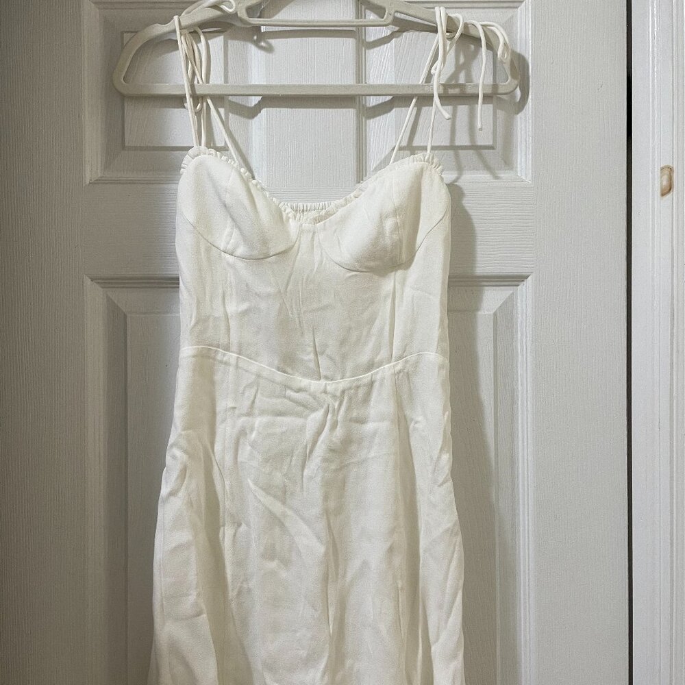 Aritzia (Wilfred) Tie Strap Mini Dress